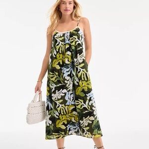 ON 34th Crochet Detail Midi Slip Dress